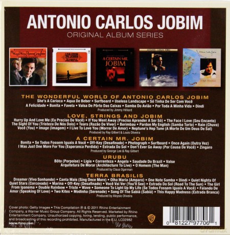 Antonio Carlos Jobim: Original Album Series [5CD]