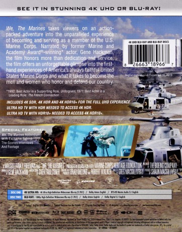 We, The Marines [Blu-Ray 4K]+[Blu-Ray]