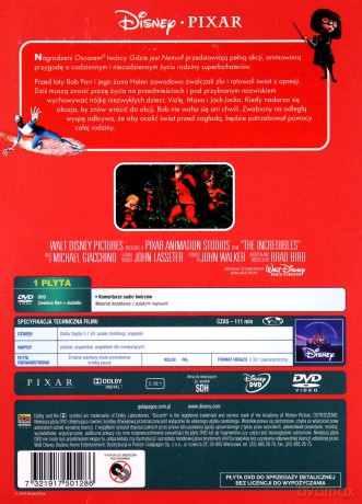 Iniemamocni 1-2 Pakiet (Disney) [2DVD]