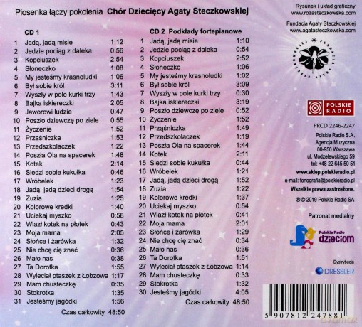 Agata Steczkowska: Piosenka łączy pokolenia [2CD]
