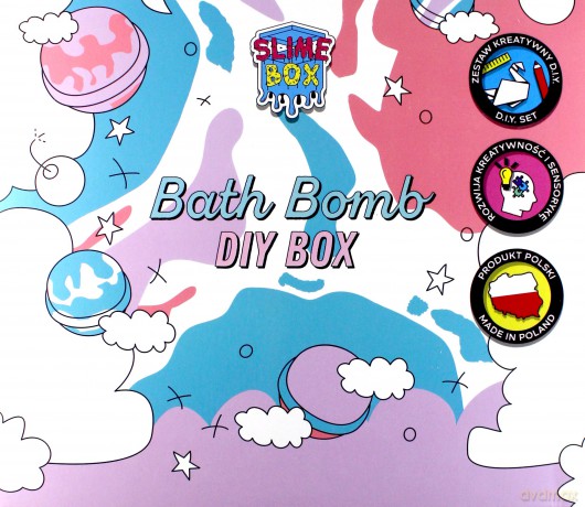 Bath bomb box. Kule do kąpieli
