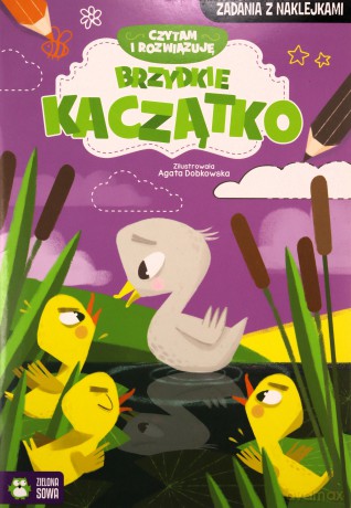 Brzydkie kaczątko. Czytam i rozwiązuję [KSIĄŻKA]