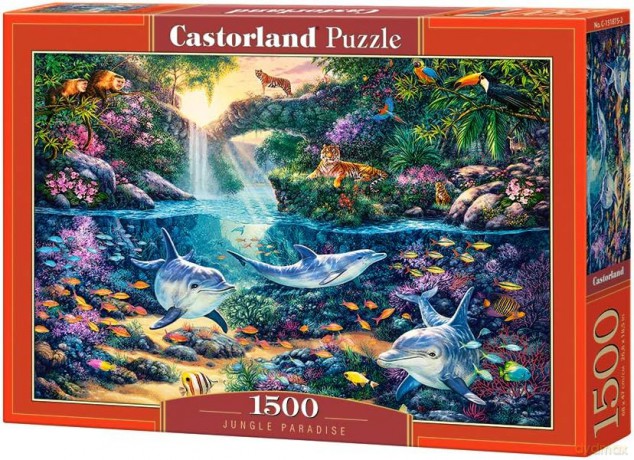 CASTORLAND 1500 el. Dżunglowy raj [PUZZLE]