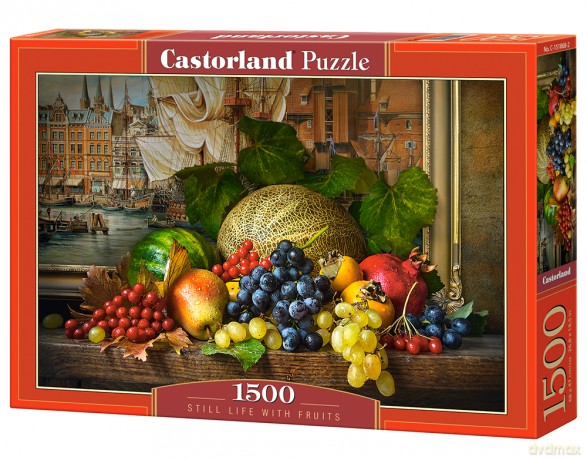 CASTORLAND 1500 el. Martwa natura z owocami [PUZZLE]