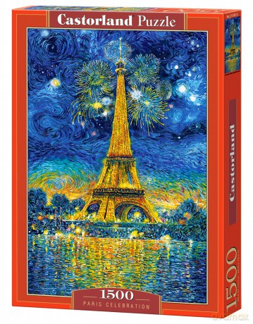 CASTORLAND 1500 el. Obchody Paryża [PUZZLE]