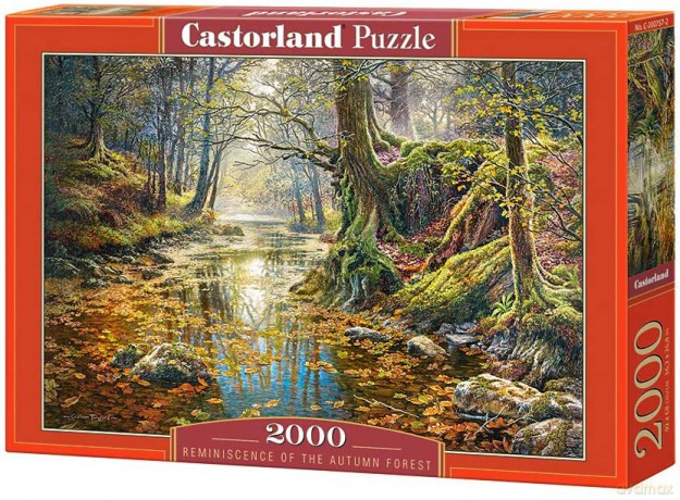 CASTORLAND 2000 el. Wspomnienie z jesiennego lasu [PUZZLE]