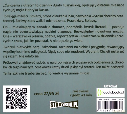 Ćwiczenia z utraty - Agata Tuszyńska [AUDIOBOOK]