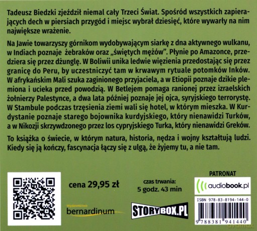 Dziesięć bram świata - Tadeusz Biedzki [AUDIOBOOK]