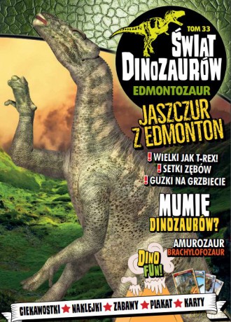 Edmontozaur. Świat dinozaurów (Tom 33) [KSIĄŻKA]