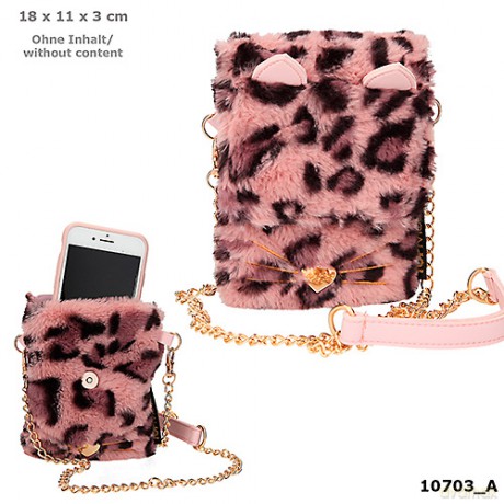 Etui na telefon komórkowy z kocimi uszami Top model pluszowe