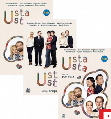 Usta Usta sezon 1+2+3 Pakiet [11DVD]