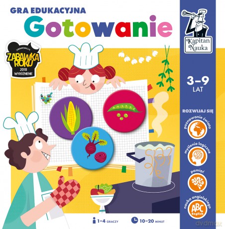 Gotowanie. Gra edukacyjna. Kapitan nauka [GRA]