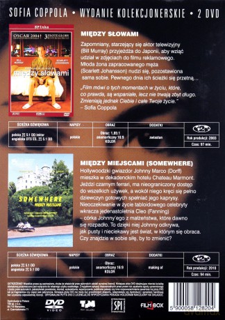 Między słowami / Somewhere. Między miejscami Kolekcja [2DVD]