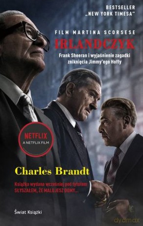 Irlandczyk (okładka filmowa) - Charles Brandt [KSIĄŻKA]
