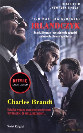Irlandczyk (okładka filmowa) - Charles Brandt [KSIĄŻKA]