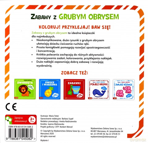 Labirynty. Zabawy z grubym obrysem [KSIĄŻKA]