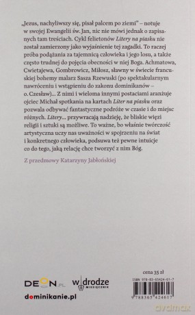 Litery na piasku - Michał Zioło [KSIĄŻKA]