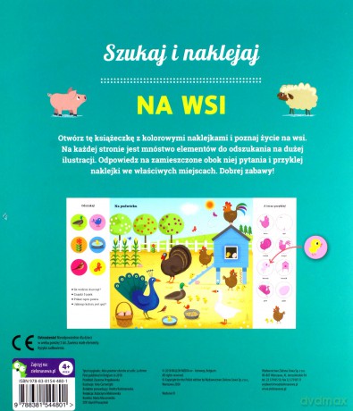 Na wsi. Szukaj i naklejaj [KSIĄŻKA]