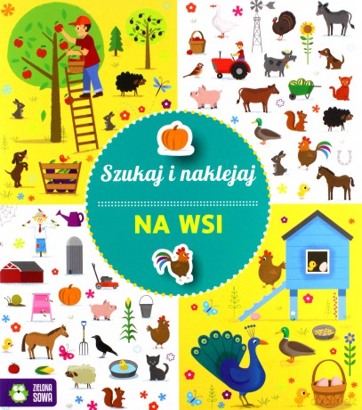 Na wsi. Szukaj i naklejaj [KSIĄŻKA]