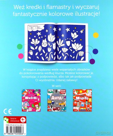 Ogród. Koloruję według klucza [KSIĄŻKA]