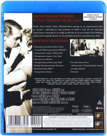 Niezapomniany romans [Blu-Ray]