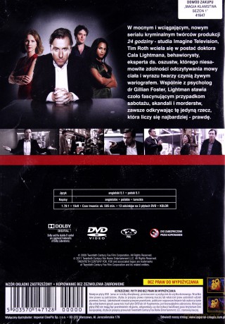 Magia kłamstwa sezon 1 [3DVD]