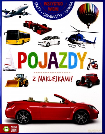 Pojazdy wszystko wiem [KSIĄŻKA]