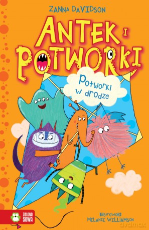 Potworki w drodze. Antek i potworki - Zanna Davidson [KSIĄŻKA]