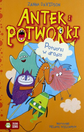 Potworki w drodze. Antek i potworki - Zanna Davidson [KSIĄŻKA]
