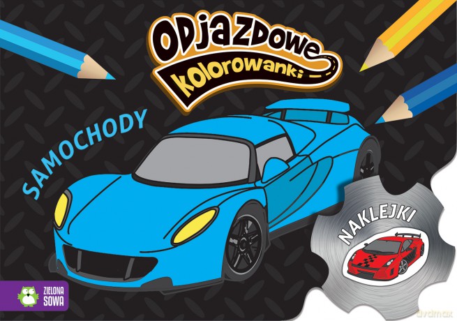 Samochody. Odjazdowe kolorowanki [KSIĄŻKA]