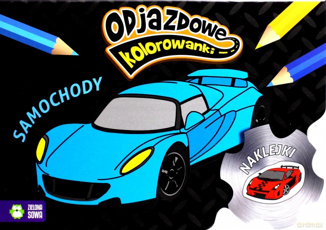 Samochody. Odjazdowe kolorowanki [KSIĄŻKA]