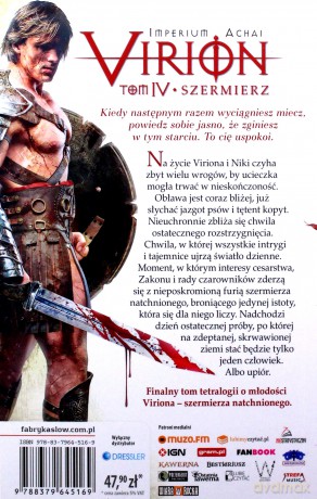 Szermierz Virion (Tom 4) - Andrzej Ziemiański [KSIĄŻKA]