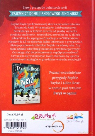Szpiedzy w Petersburgu. Taylor i Rose tajne agentki - Katherine Woodfine [KSIĄŻKA]