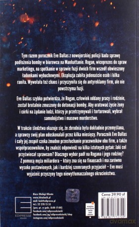 Śmierć i ryzyko - J.D Robb [KSIĄŻKA]