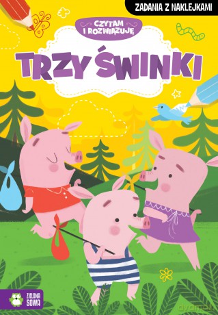 Trzy małe świnki. Czytam i rozwiązuję [KSIĄŻKA]