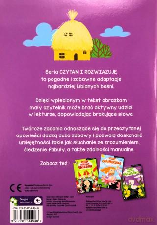 Trzy małe świnki. Czytam i rozwiązuję [KSIĄŻKA]