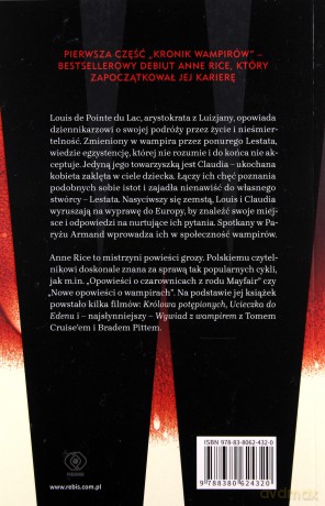 Wywiad z wampirem - Anne Rice [KSIĄŻKA]