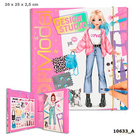 Zestaw kreatywny design studio top model