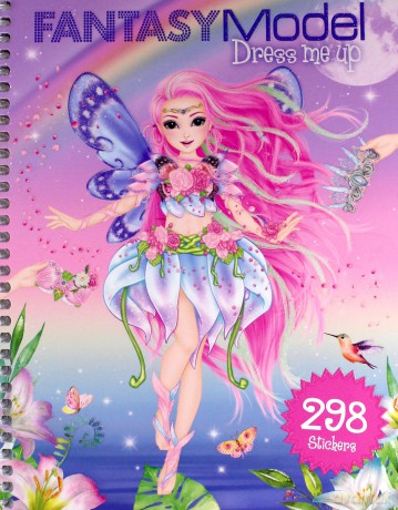 Zestaw z naklejkami dress me up fantasy model