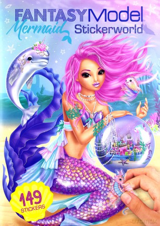 Zestaw z naklejkami fantasy model
