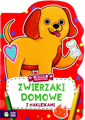 Zwierzaki domowe. Słodkie kolorowanki [KSIĄŻKA]
