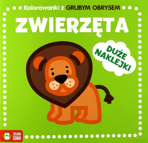 Zwierzęta. Kolorowanki z grubym obrysem [KSIĄŻKA]