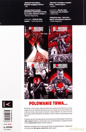 Bloodshot Odrodzenie 2 Polowanie - Jeff Lemire, Butch Guice [KOMIKS]
