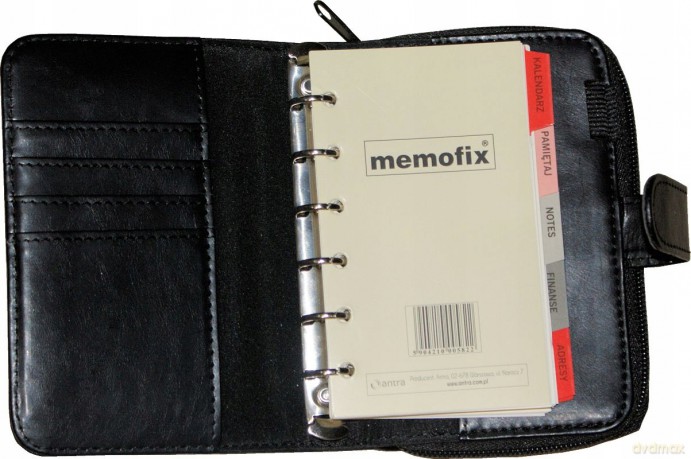 Kalendarz 2020 Organizer memofix 2 czarny [KALENDARZ]