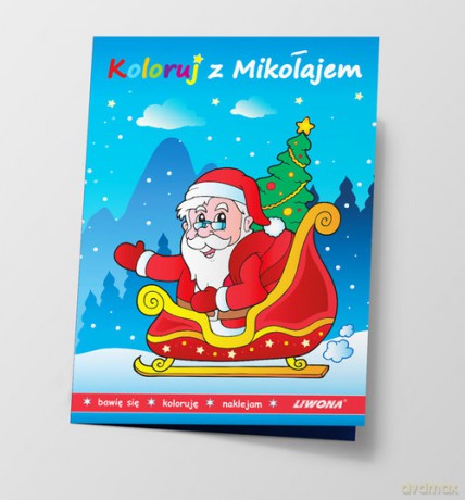 Koloruj z Mikołajem [KSIĄŻKA]