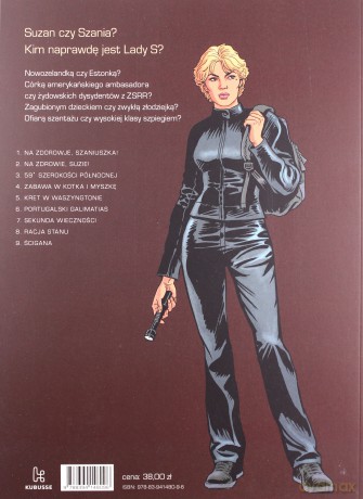 Lady S 9 Ścigana - Van Hamme Jean [KOMIKS]