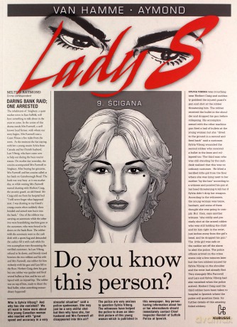 Lady S 9 Ścigana - Van Hamme Jean [KOMIKS]