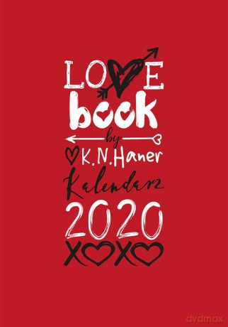 LOVE book by K.N. Haner. Kalendarz 2020 - N. Haner K. [KSIĄŻKA]