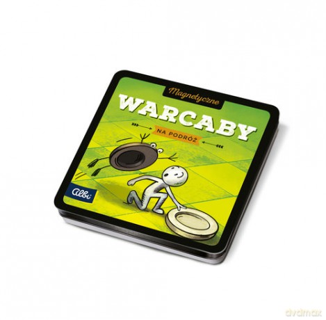 Magnetyczna gra na podróż Warcaby [GRA]