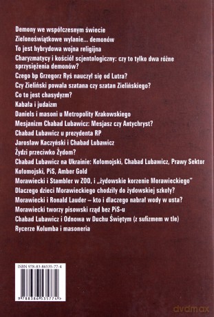 Masoneria polska 2018 Wojna demonów - Stanisław Krajski [KSIĄŻKA]